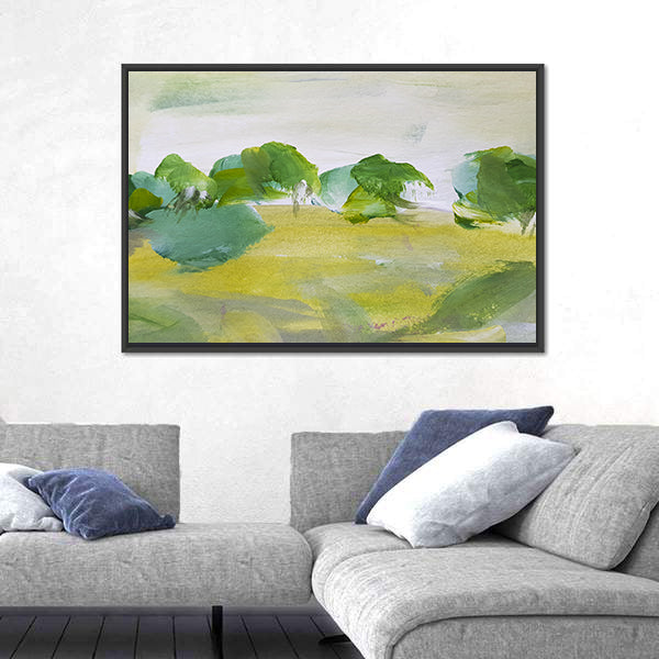 Summer Oil Painting Artwork Canvas Wall Art