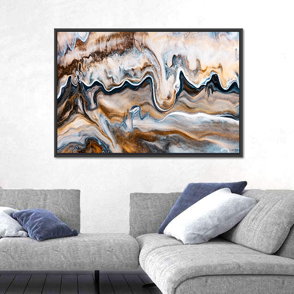 Fluid Art Texture Canvas Wall Art
