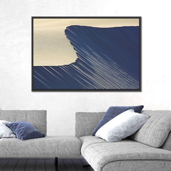 Dune Patterns At Maitlands Beach Canvas Wall Art