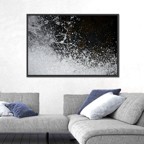 Water Splash Canvas Wall Art