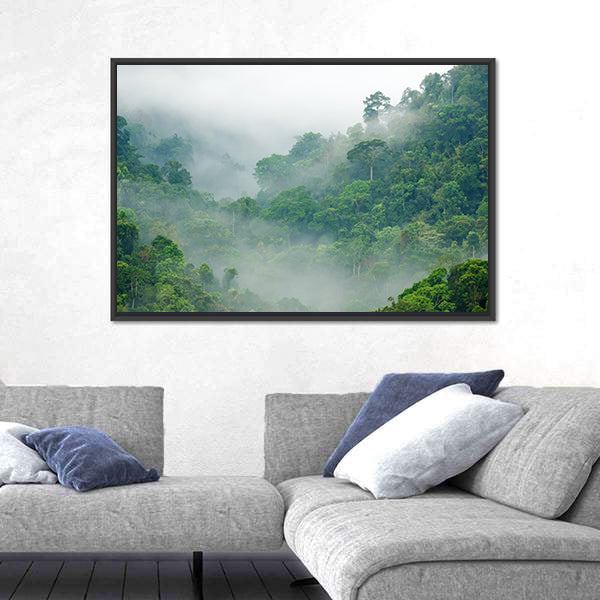 Kaeng Krachan In Thailand Canvas Wall Art