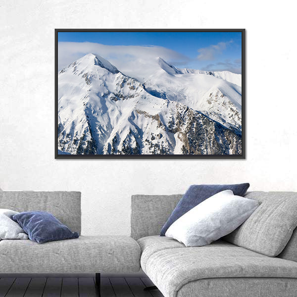 Alpine Ski Resort Bansko In Bulgaria Canvas Wall Art