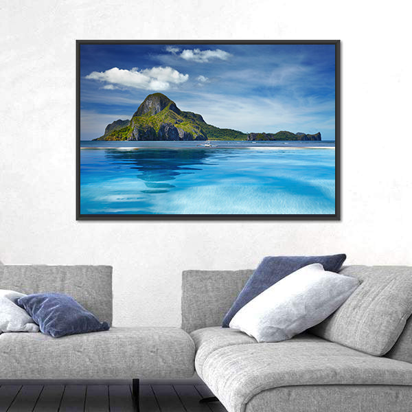 Cadlao Island El Nido Seascape Canvas Wall Art
