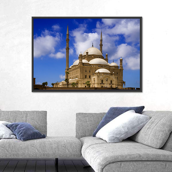 Mosque Of Muhammad Ali In Cairo Canvas Wall Art