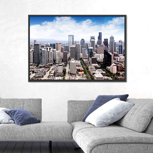 Seattle Cityscape Canvas Wall Art