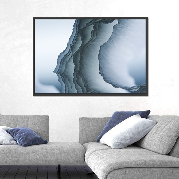 Sea Waves Composition Canvas Wall Art