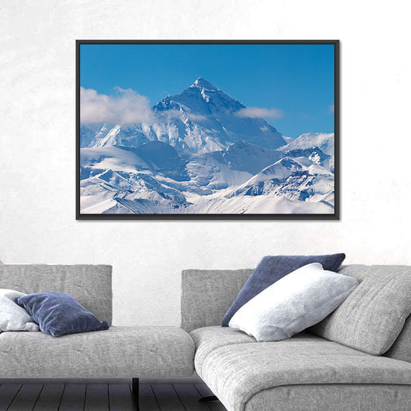 Mount Everest Snow Peaks Canvas Wall Art