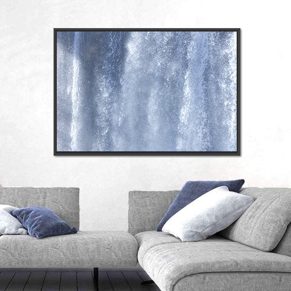 Waterfall Close-Up Canvas Wall Art