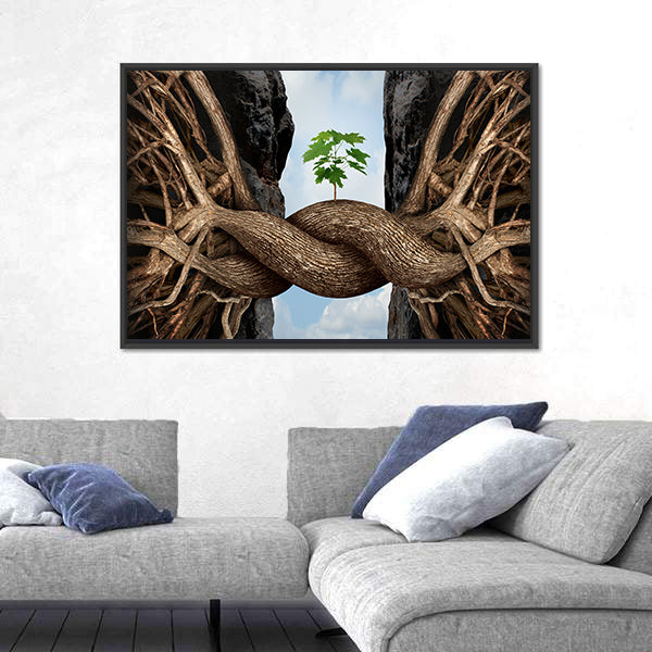 Unity Growth Concept Canvas Wall Art