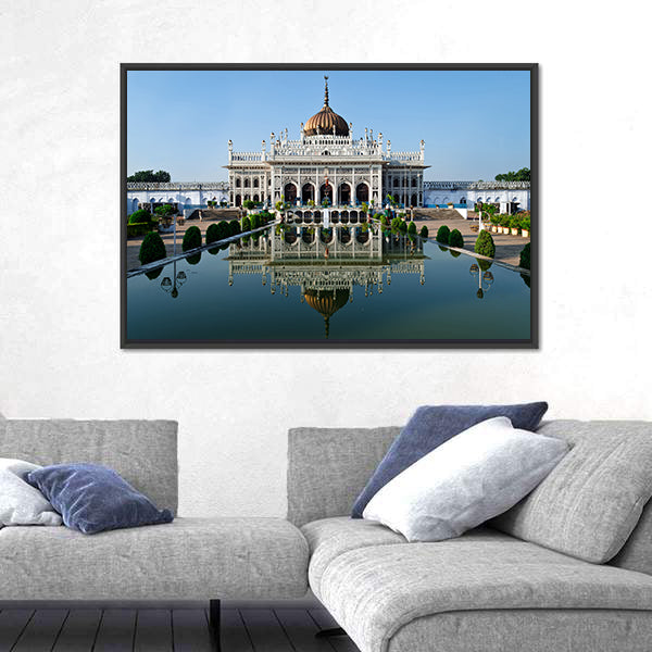 Chota Imambara in Lucknow Canvas Wall Art