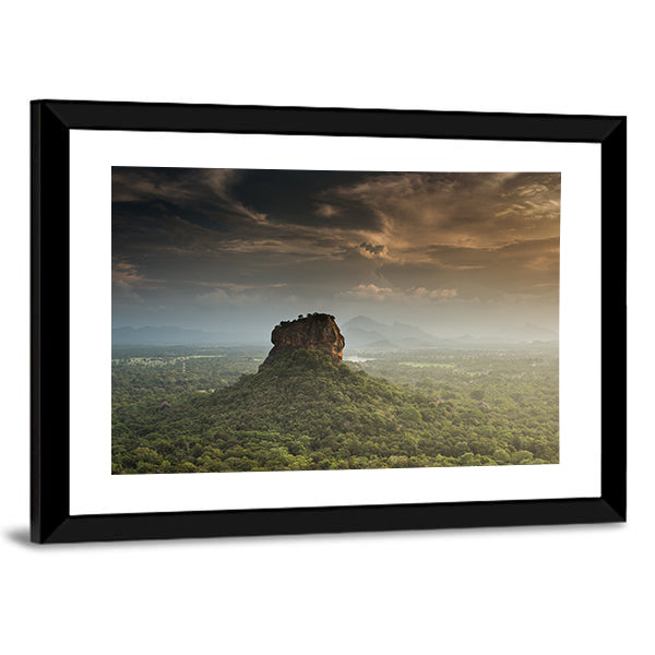 Sigiriya Lion Rock Fortress Canvas Wall Art