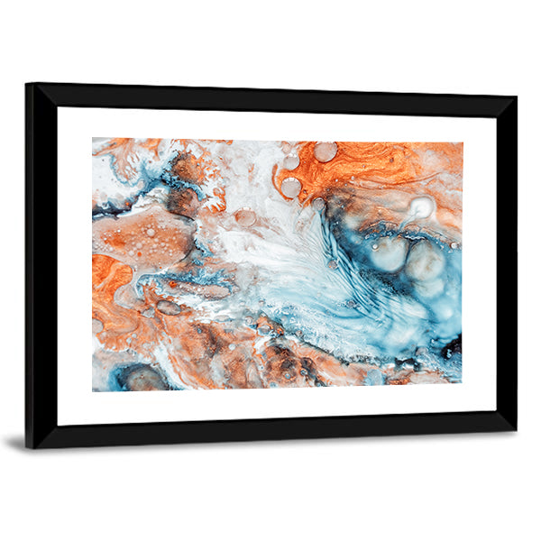 Marble Effect Artwork Canvas Wall Art