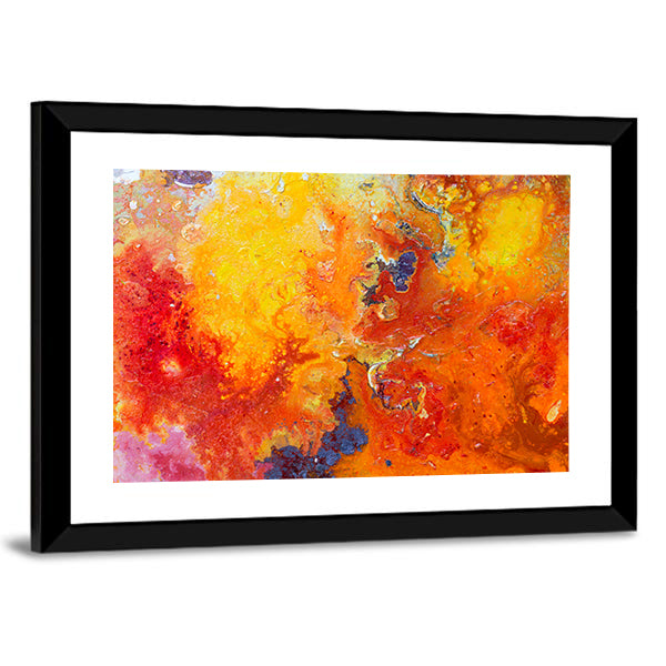 Bright Artistic Texture Canvas Wall Art