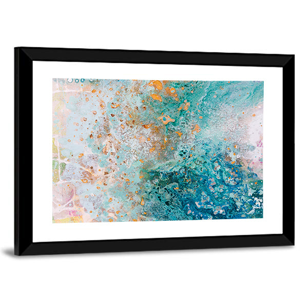 Hand Painted Sea Beach Canvas Wall Art