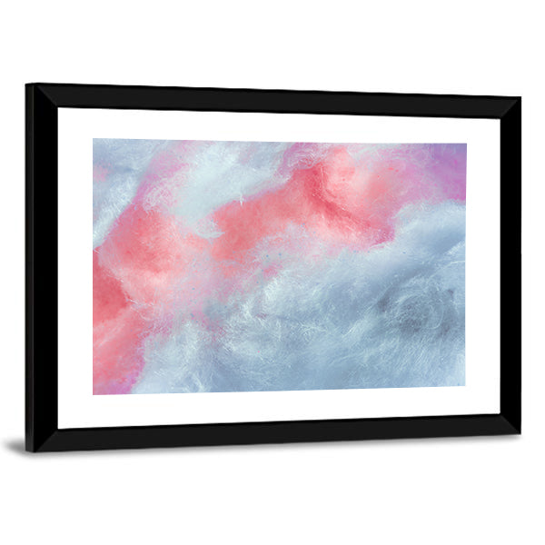 Cotton Candy Artwork Canvas Wall Art