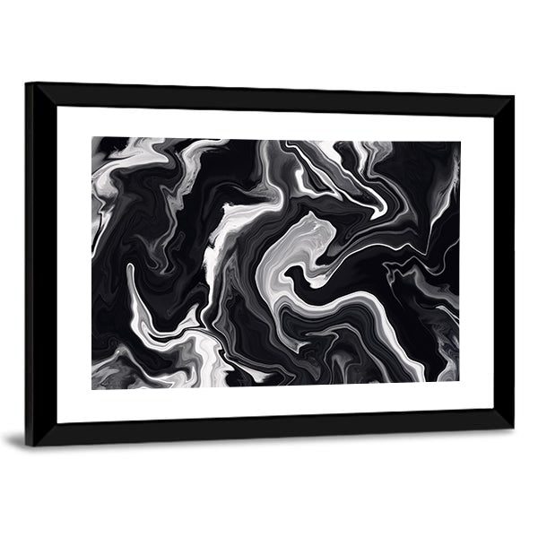 Marble Textured Artwork Canvas Wall Art