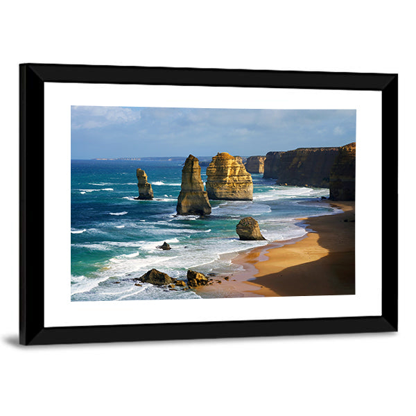 12 Apostles In Australia Canvas Wall Art