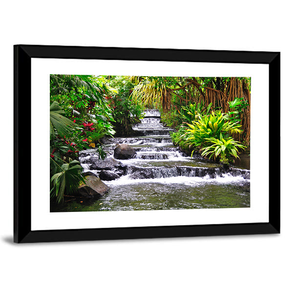 Tabacon Hot Springs In Costa Rica Canvas Wall Art