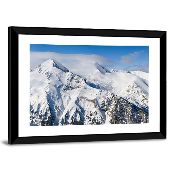 Alpine Ski Resort Bansko In Bulgaria Canvas Wall Art