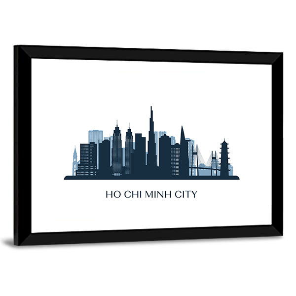 Ho Chi Minh City Skyline Canvas Wall Art