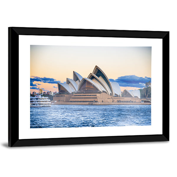 Sydney Opera House at Sunset Canvas Wall Art