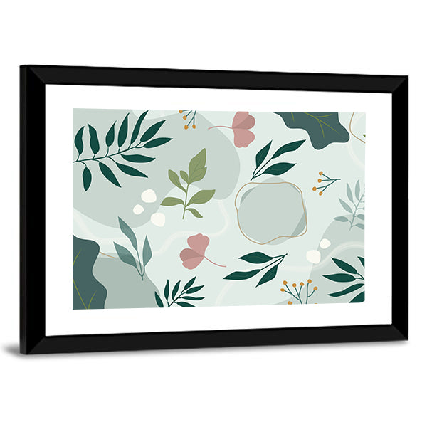 Hand Drawn Shapes &amp; Doodles Canvas Wall Art