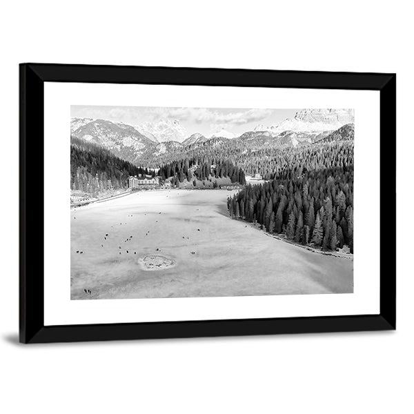 Dolomites at Misurina, Italy Canvas Wall Art