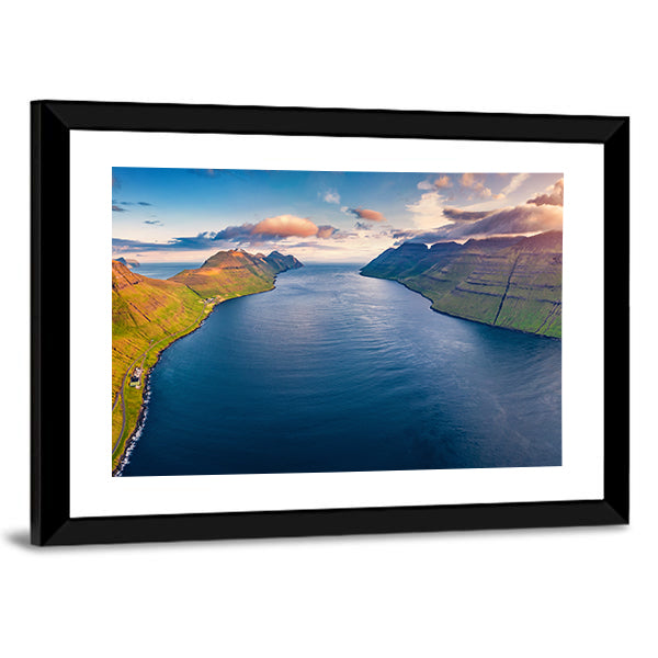 Kalsoy Island In Denmark Canvas Wall Art
