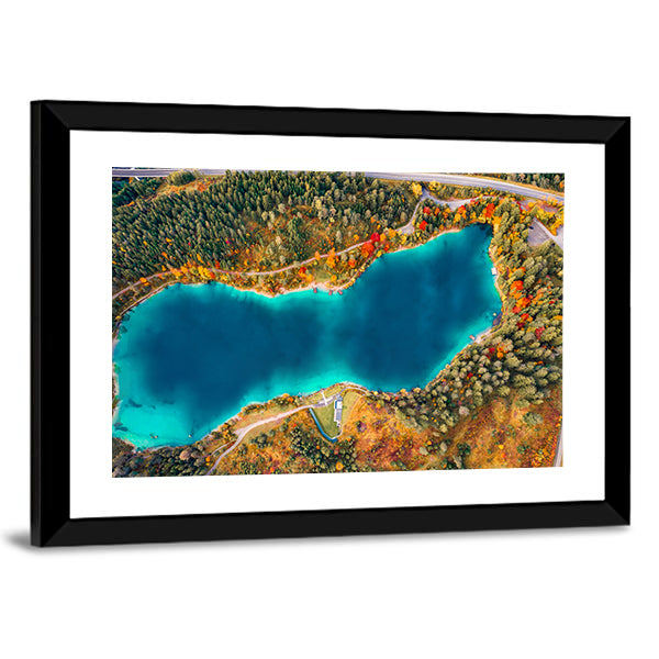 Urisee Lake In Austria Canvas Wall Art