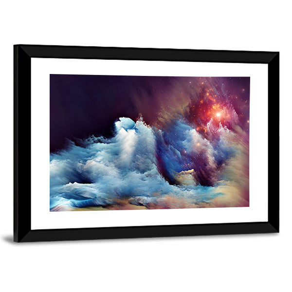 Energy of Dreams Nebula Canvas Wall Art