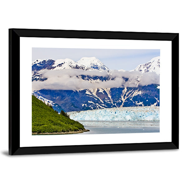 Haenke Island In Hubbard Glacier Alaska Canvas Wall Art