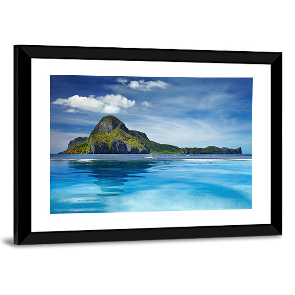 Cadlao Island In El Nido Philippines Canvas Wall Art