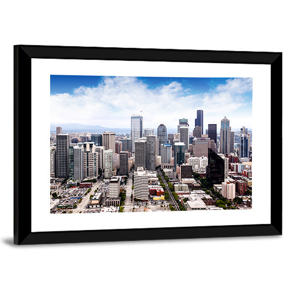 Seattle Cityscape Canvas Wall Art
