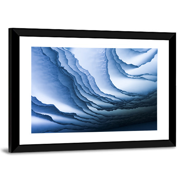 Deep Sea Wave Composition Canvas Wall Art