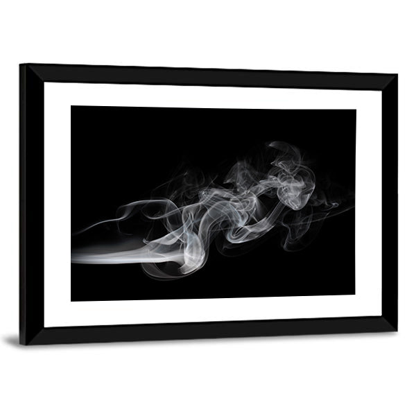 Puff Of Smoke Canvas Wall Art