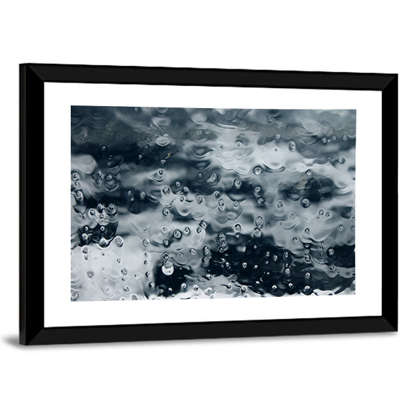 Ocean Spray on Boat Window Canvas Wall Art