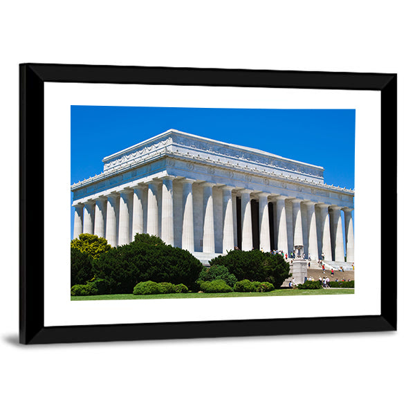 Lincoln Memorial in Washington Dc Canvas Wall Art