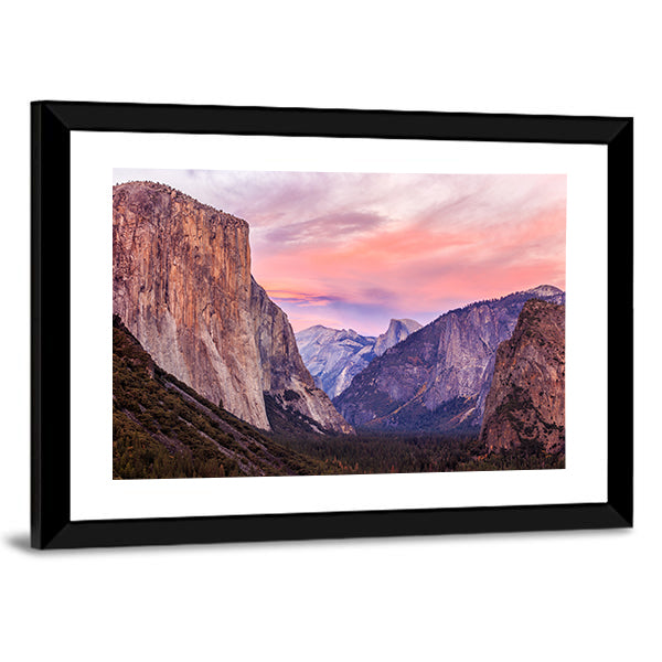 Yosemite National Park Valley Canvas Wall Art