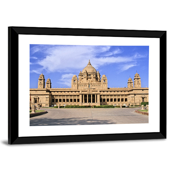 Umaid Bhawan Palace, Jodhpur Canvas Wall Art