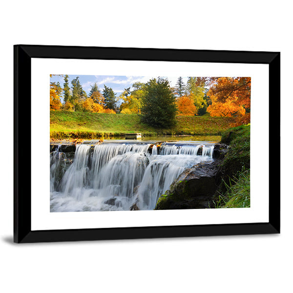 Scenic Cascades Waterfall Canvas Wall Art
