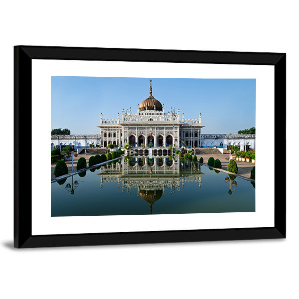 Chota Imambara In Lucknow Canvas Wall Art