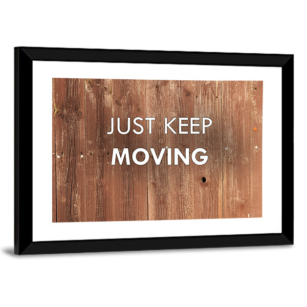 Better Workout Quote on Weathered Wood Canvas Wall Art