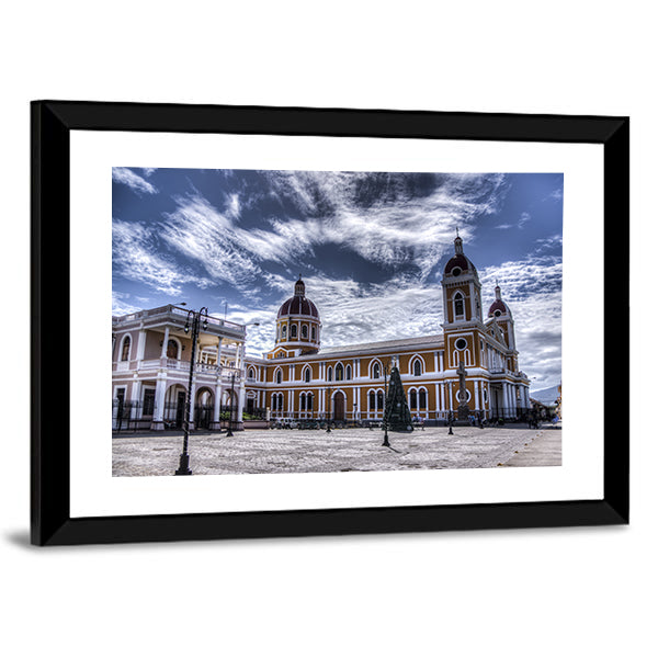 Cathedral of Granada In Nicaragua Canvas Wall Art