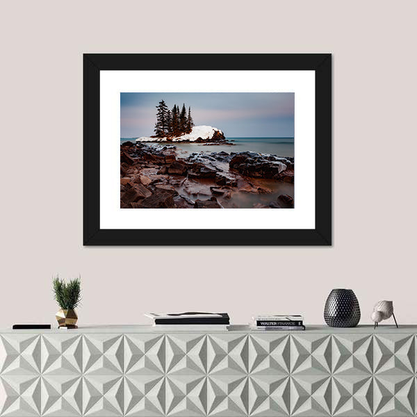 Lake Superior in Minnesota Canvas Wall Art