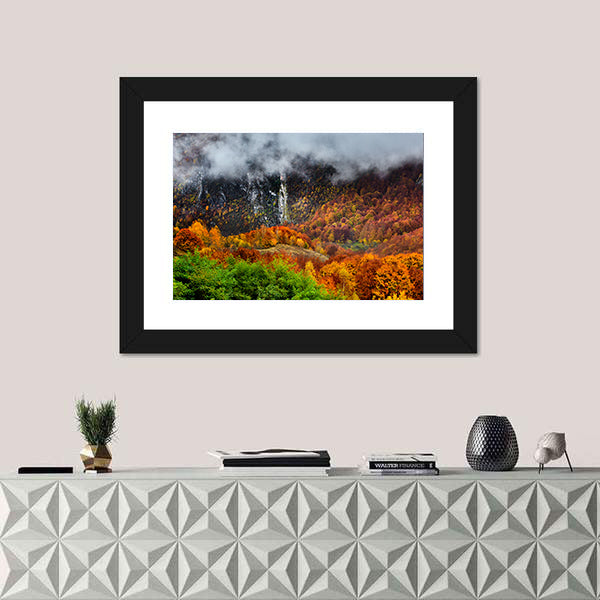 Romania Wild Carpathian Mountains Canvas Wall Art