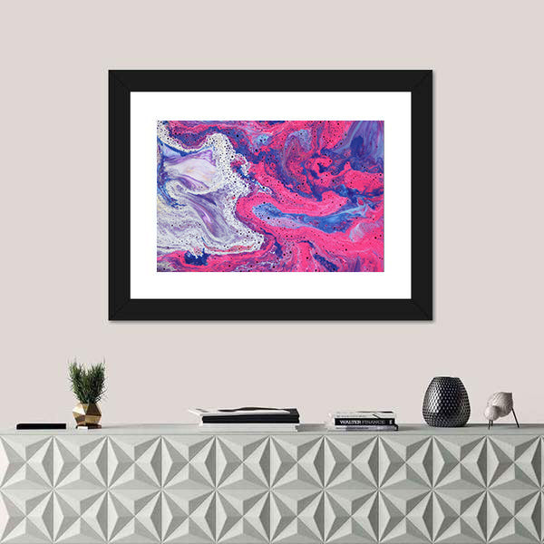 Acrylic Marble Texture Canvas Wall Art