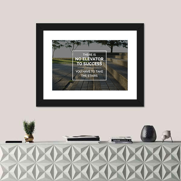 Quote For Practical Life Canvas Wall Art