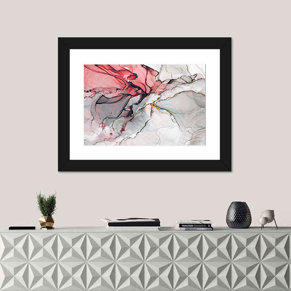 Alcohol Ink Abstract Canvas Wall Art
