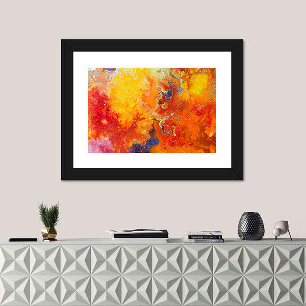 Bright Artistic Texture Canvas Wall Art