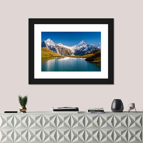 Grindelwald Bernese Alps In Switzerland Canvas Wall Art